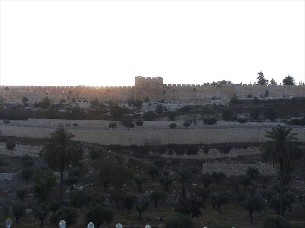 113-Ирина Родионова-Иерусалим-Крепостная стена и Золотые ворота